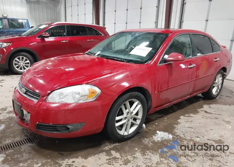 2008 Chevrolet Impala Ltz from USA, damaged, VIN 2G1WU583489155509